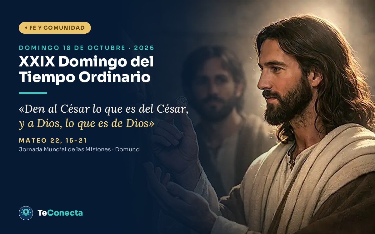 Evangelio del domingo 18 de octubre